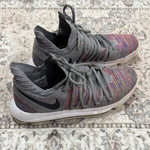 Nike KD 10 Flyknit Multicolor Sneakers